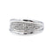 Bague 54 Bague  Or blanc Diamant 58 Facettes 4195885RV