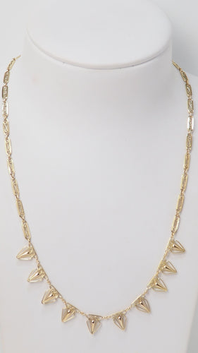 Collier 44cm Collier draperie en or jaune 58 Facettes 32347