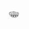Bague 57.5 Bague en or gris et diamants 58 Facettes COL31342