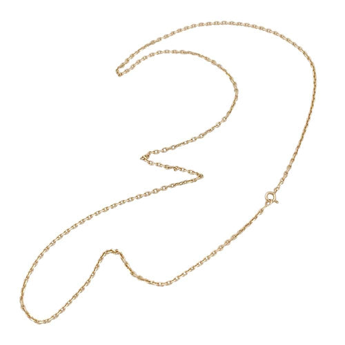 Collier Sautoir en or jaune. 58 Facettes 35113