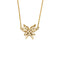 Collier Collier papillon en or jaune et diamants 58 Facettes 250346