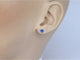 Boucles d'oreilles Boucles d'oreilles en or blanc avec tanzanite 58 Facettes 2198