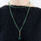 Collier GRAND SAUTOIR CHRYSOPRASES 58 Facettes 35100064