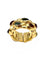 Bague 55 CHOPARD. Collection "Casmir", bague or et pierres de couleur 58 Facettes