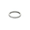 Bague 60 Alliance américaine en or gris et diamants 58 Facettes ENG10598