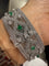 Bracelet Bracelet vintage or blanc - Diamants et émeraudes 58 Facettes 1.0000651/3