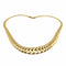Collier Collier maille anglaise or jaune 58 Facettes