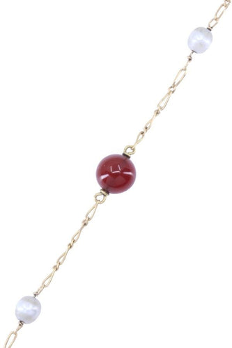 Bracelet Bracelet perles et cornalines 58 Facettes 088601