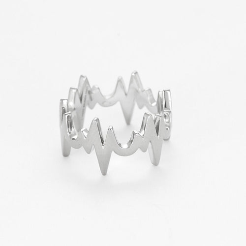 Bague 54 Lorenz Bäumer - le Battement de Coeur- Bague en or blanc 58 Facettes LOR4068