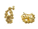 Boucles d'oreilles GILBERT ALBERT. Boucles d'oreilles or jaune 18K 58 Facettes