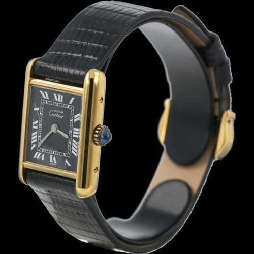 Montre Cartier Montre Tank Vermeil 58 Facettes MT41726