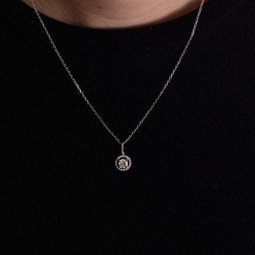 Collier Pendentif collier diamants 58 Facettes