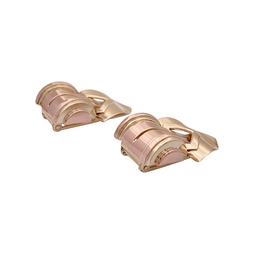 Clips vintage Tiffany & Co., ou jaune, ou rose. 58 Facettes 34597