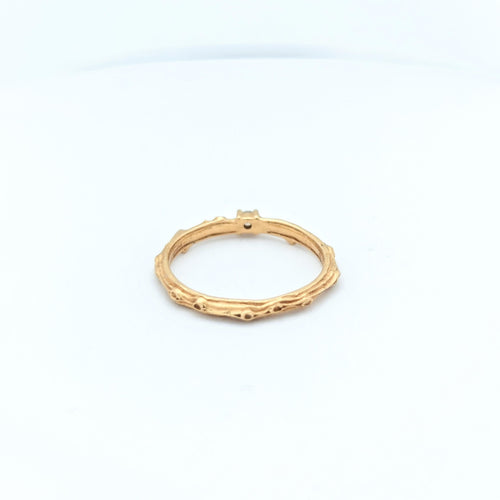 Bague 52 MAUBOUSSIN - Bague or rose et diamant 58 Facettes 30089