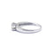 Bague 50 Solitaire or blanc diamant 58 Facettes 190074R