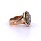 Bague 54 BAGUE ANTIQUE EN OR ROSE AVEC DIAMANTS 58 Facettes