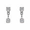 Boucles d'oreilles Dinh Van Boucles d'oreilles Cube Or blanc Diamant 58 Facettes 3946312RV