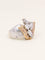 Bague 53.5 Bague fleur vintage or blanc diamants 58 Facettes 1211.9