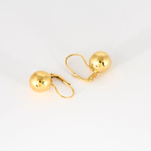 Boucles d'oreilles Boucles d’oreilles or jaune vintage 58 Facettes