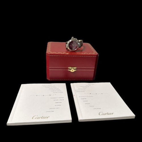 Montre Cartier Montre Pasha C 35Mm Rose Automatique 58 Facettes MT44385