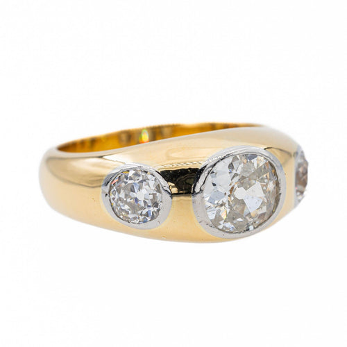 Bague 53 Bague  Jonc Or jaune Diamant 58 Facettes 2830636CN