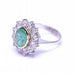 Bague 51 Bague RAINA avec diamants et émeraude 58 Facettes D359454EJ