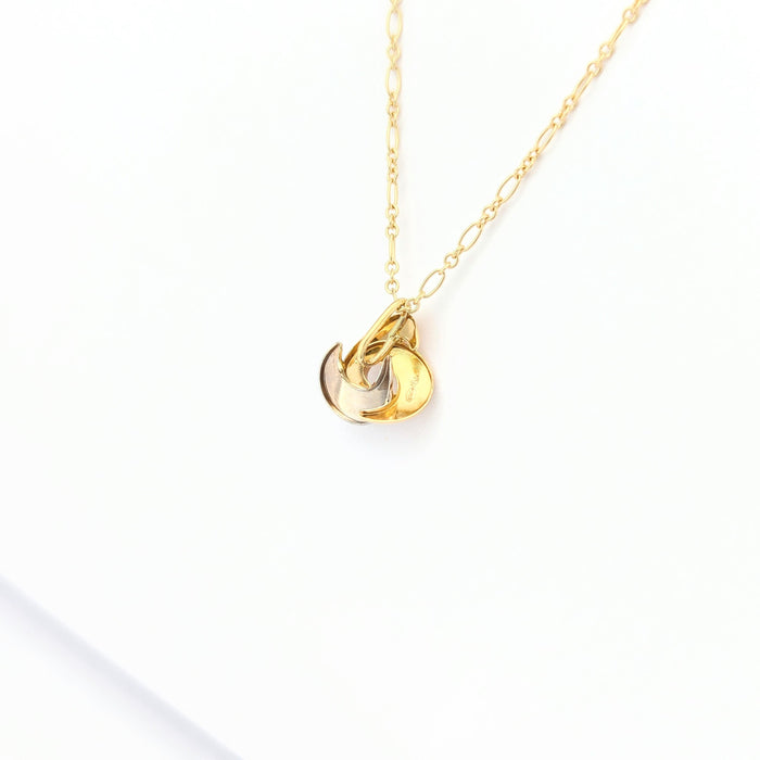 Yellow gold necklace