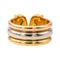 Bague 51 Cartier Bague Double C Or jaune, Or rose, Or blanc 58 Facettes 4379215RV