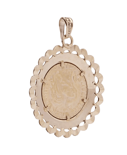 Pendentif Pendentif J.C. Chaplain Or rose 18K 58 Facettes BO210685/MARIANNE