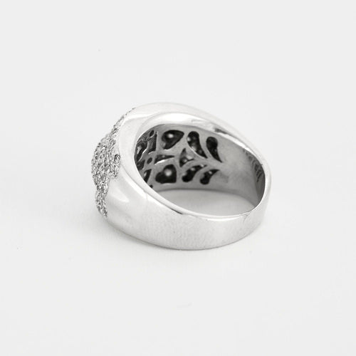 Bague Bague or blanc Diamants 58 Facettes LP1018/13