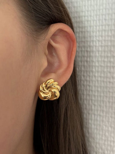 Boucles d'oreilles Boucles d'oreilles en or jaune 18K 58 Facettes