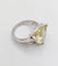Bague 50 MAUBOUSSIN - Bague "Mes couleurs à toi" or blanc, citrine troïdia et diamants 58 Facettes A06276