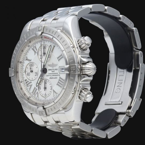 Montre Breitling Montre Chronomat Evolution Chronographe 58 Facettes MT39945