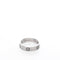 Bague 66 CARTIER - Alliance Love Platine 1 diamant 58 Facettes 93801