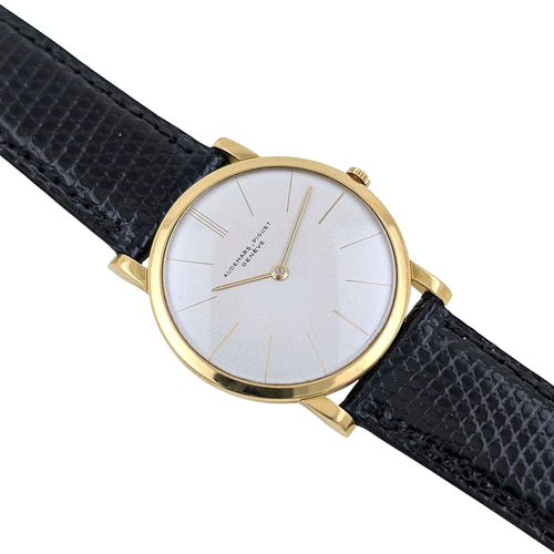 Montre Audemars Piguet Geneve Ultra Thin 18k Gold Cal 2003 Slim Extra Plate Dress Watch 1960 58 Facettes