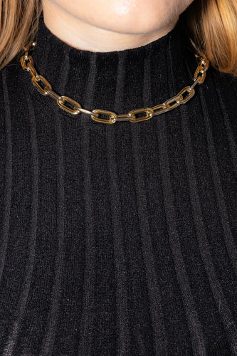 Colier din aur galben, aur alb 