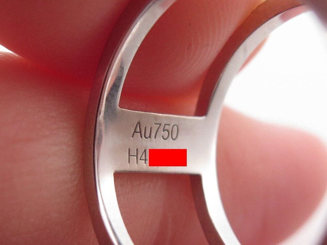 Bague 55 bague MESSIKA glam'azone 2 rangs 06173-wg diamants 0.15ct t55 or 18k 58 Facettes 268297