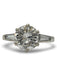 Bague Bague solitaire or blanc et diamant 1,93 ct 58 Facettes