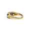 Bague 47 Bague - Or jaune, saphirs et diamants 58 Facettes 1122