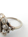 Bague Bague en or blanc avec saphir Celyon et diamants taille Ancienne Mine 58 Facettes