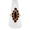 Bague 59.5 Bague marquise antique or jaune, grenats sur paillons 58 Facettes A05966