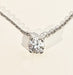 Collier Collier chaîne or blanc diamant 0,49 carat 58 Facettes AB415