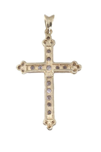 Collier Croix Diamants 58 Facettes 083621