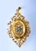 Pendentif Pendentif ouvrant or jaune diamants perles 58 Facettes AB349