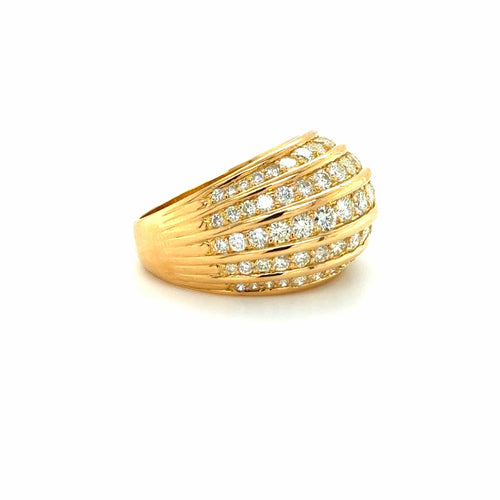 Bague Bague Or jaune et Diamants 58 Facettes 1.0000191/3