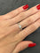 Bague 52 Bague solitaire or blanc et diamants 0,80 ct 58 Facettes 00001001
