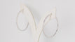Boucles d'oreilles Créoles En Or Blanc Et Diamants 58 Facettes 31740