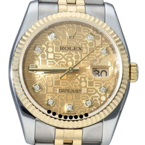 Montre Rolex Montre Date Just 36 58 Facettes MT42532