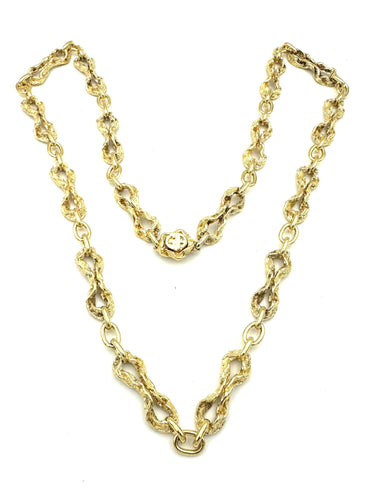 Collier GILBERT ALBERT. Sautoir en vermeil 58 Facettes
