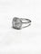 Bague Bague Or Blanc - Diamant Central 4,08 carats 58 Facettes dia